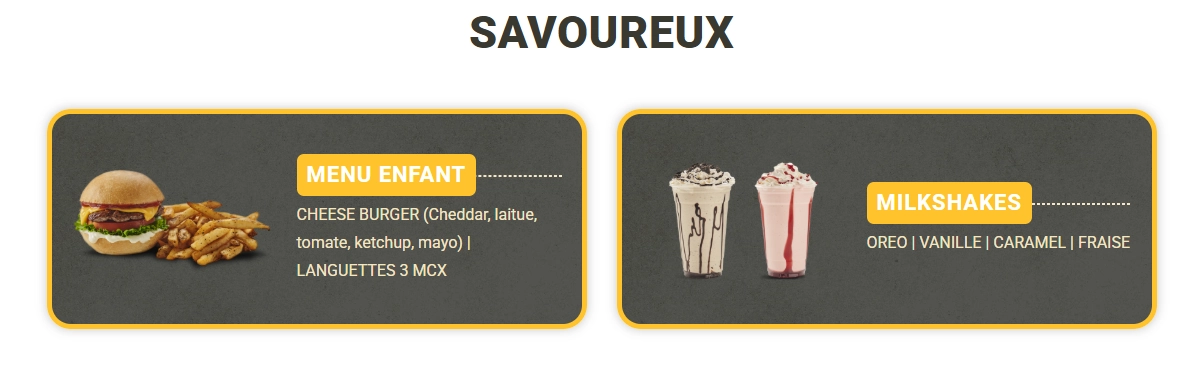 Allons Burger menu item 5